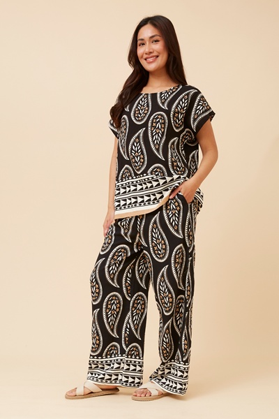 ROWYN PAISLEY TWO-PIECE SET