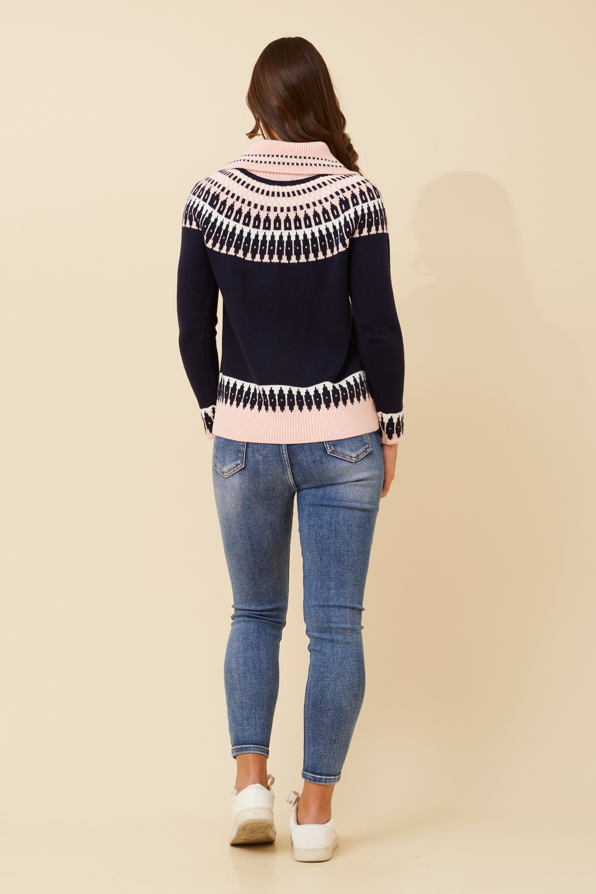 RUBEN JACQUARD KNIT JUMPER