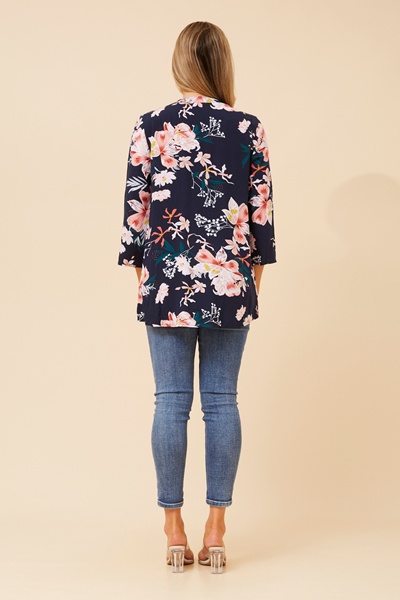 RUBY FLORAL PRINT TOP