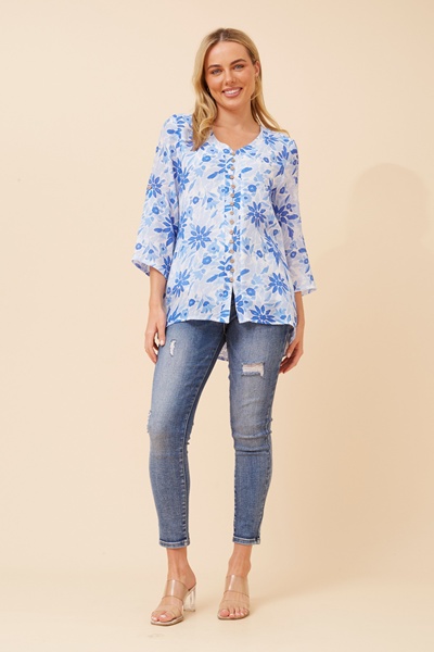 RUBY FLORAL TOP