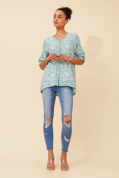 RUBY FLORAL TOP