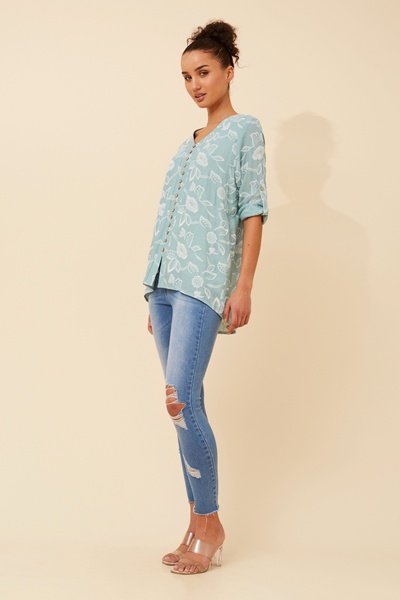 RUBY FLORAL TOP