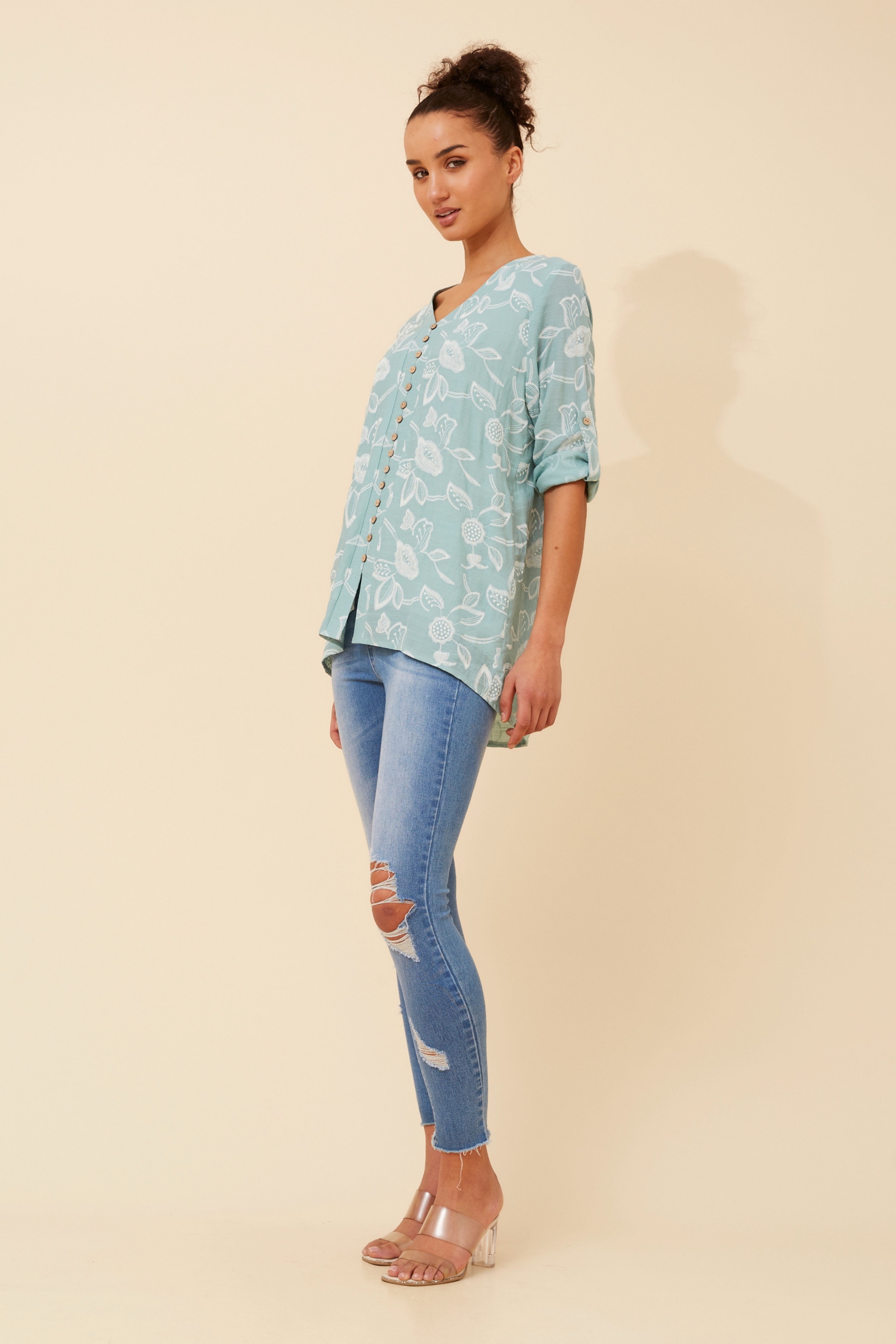 RUBY FLORAL TOP