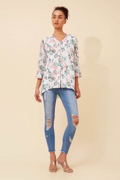 RUBY FLORAL TOP