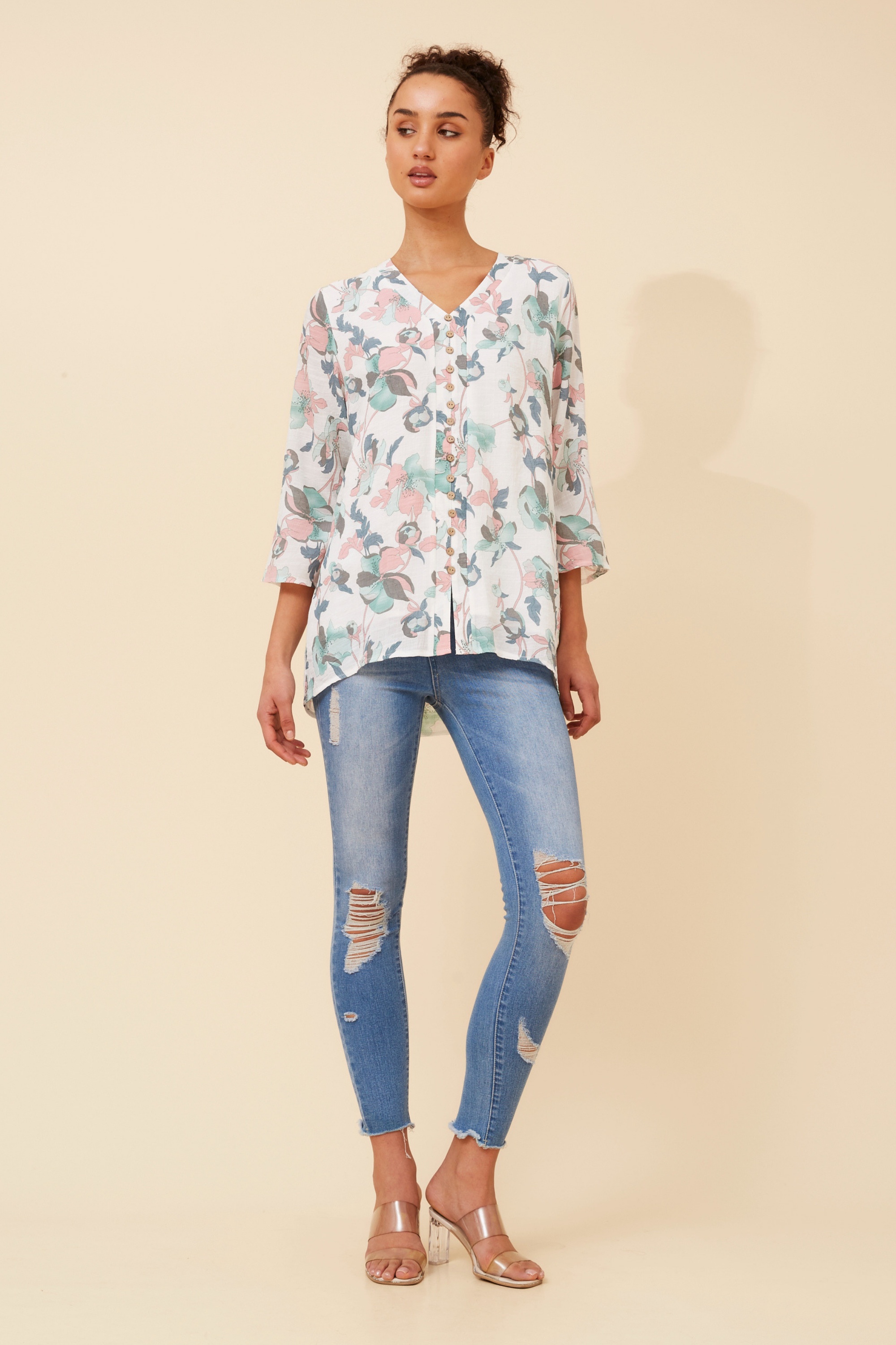 RUBY FLORAL TOP