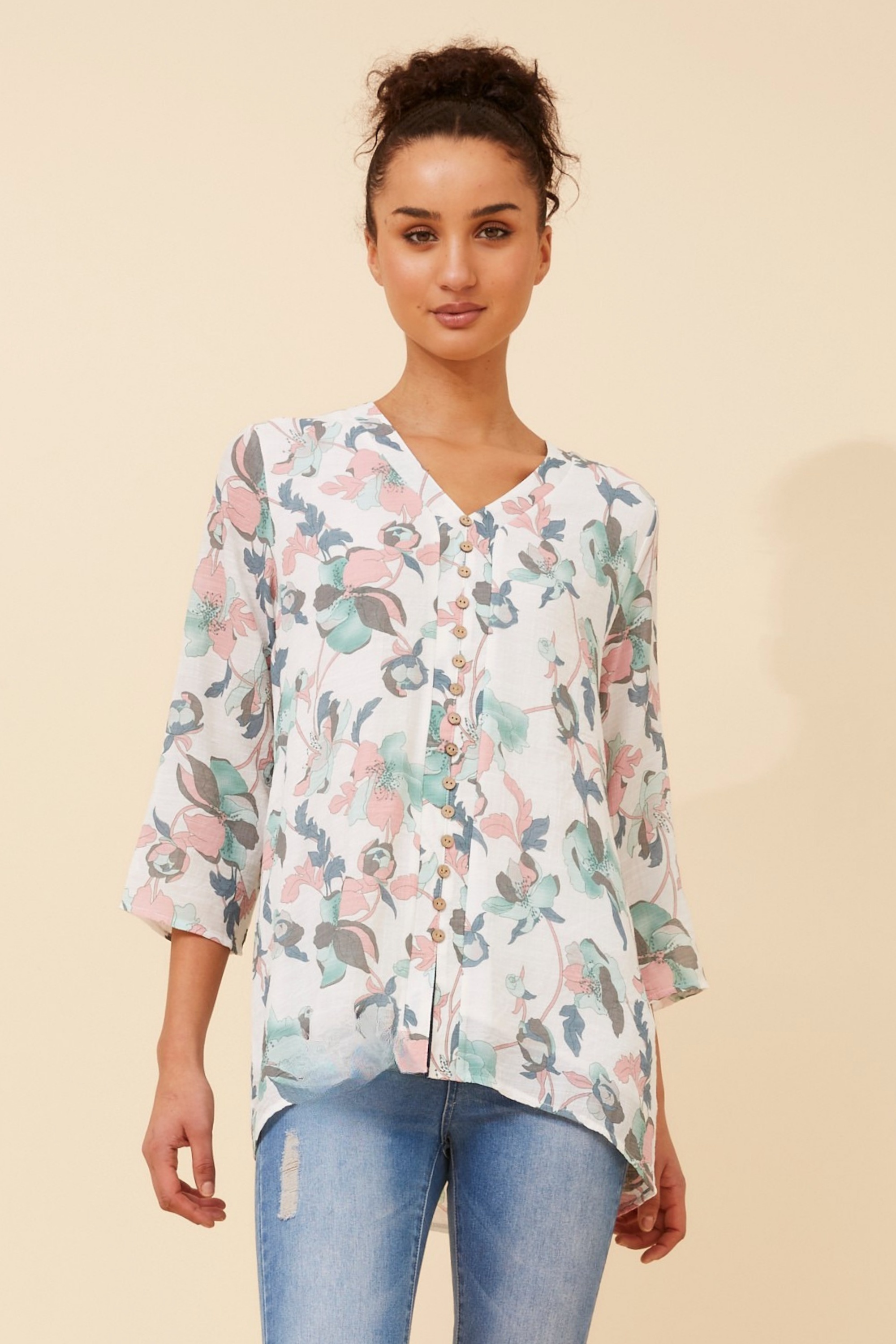 RUBY FLORAL TOP