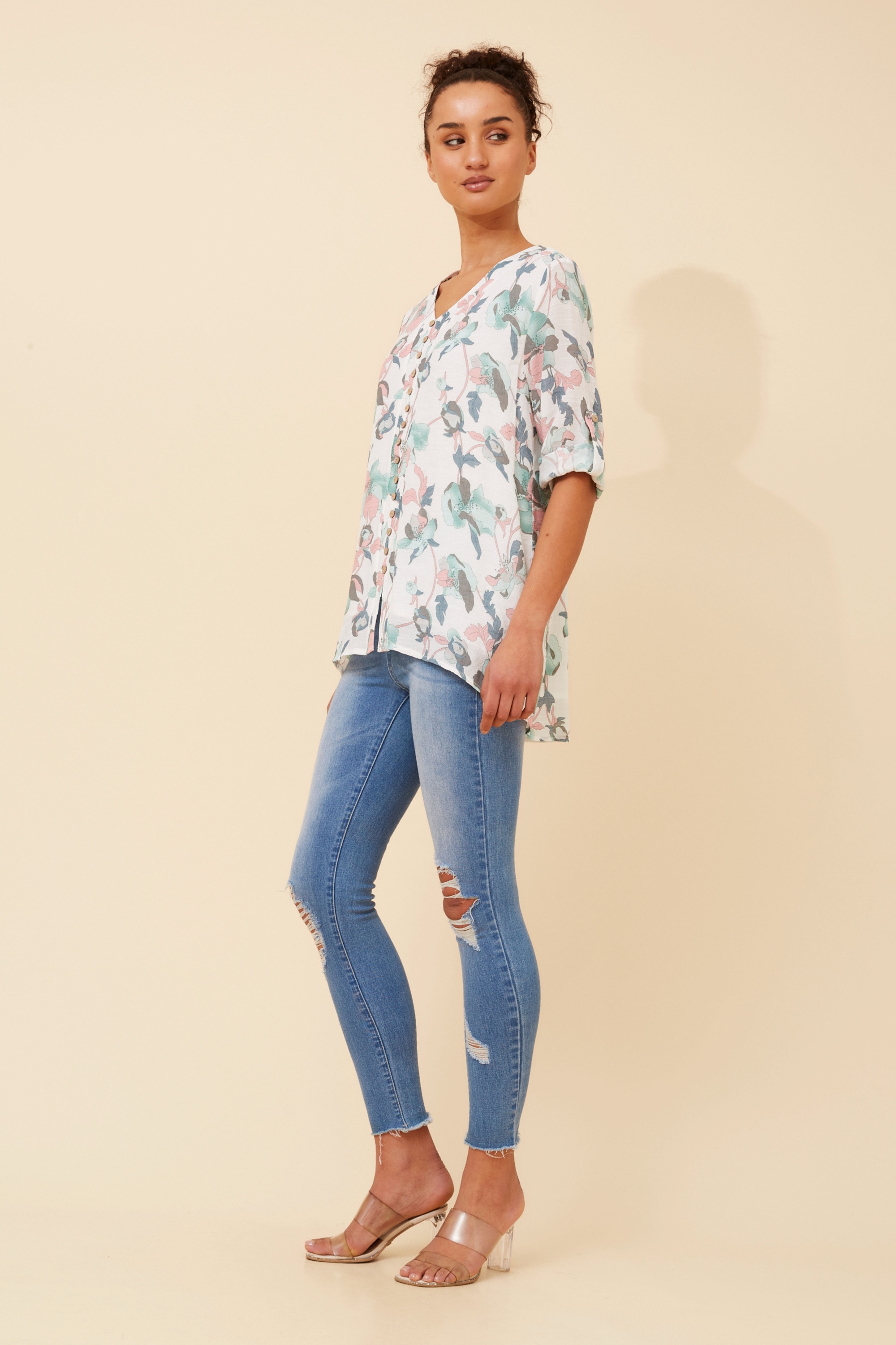 RUBY FLORAL TOP