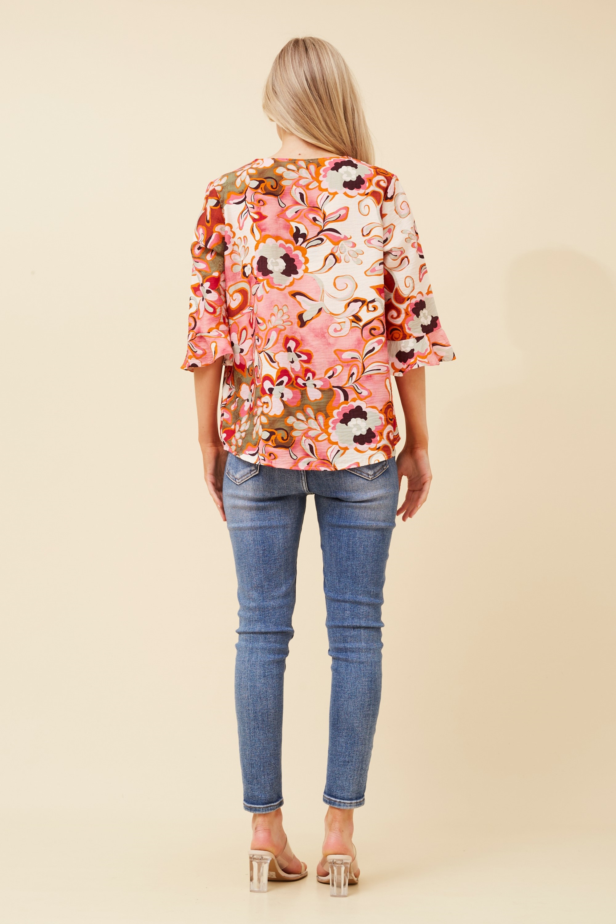 RUE FLORAL PRINT TOP