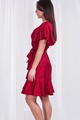 Ruffle Wrap Dress