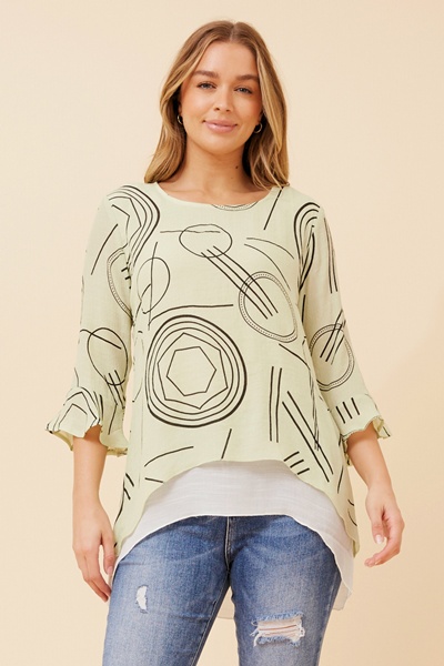 RUMI DOUBLE LAYER TOP