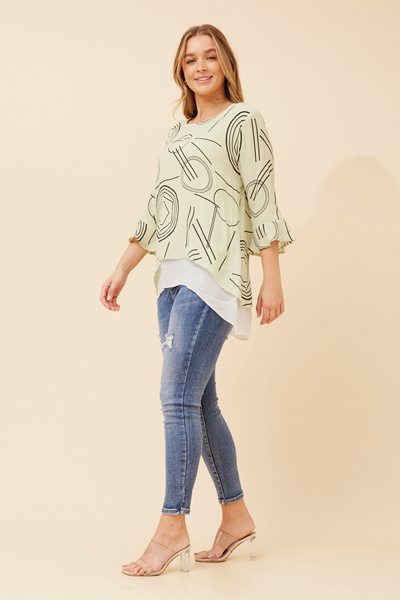 RUMI DOUBLE LAYER TOP