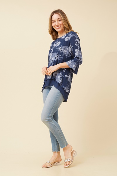 RUMI FLORAL PRINT TOP