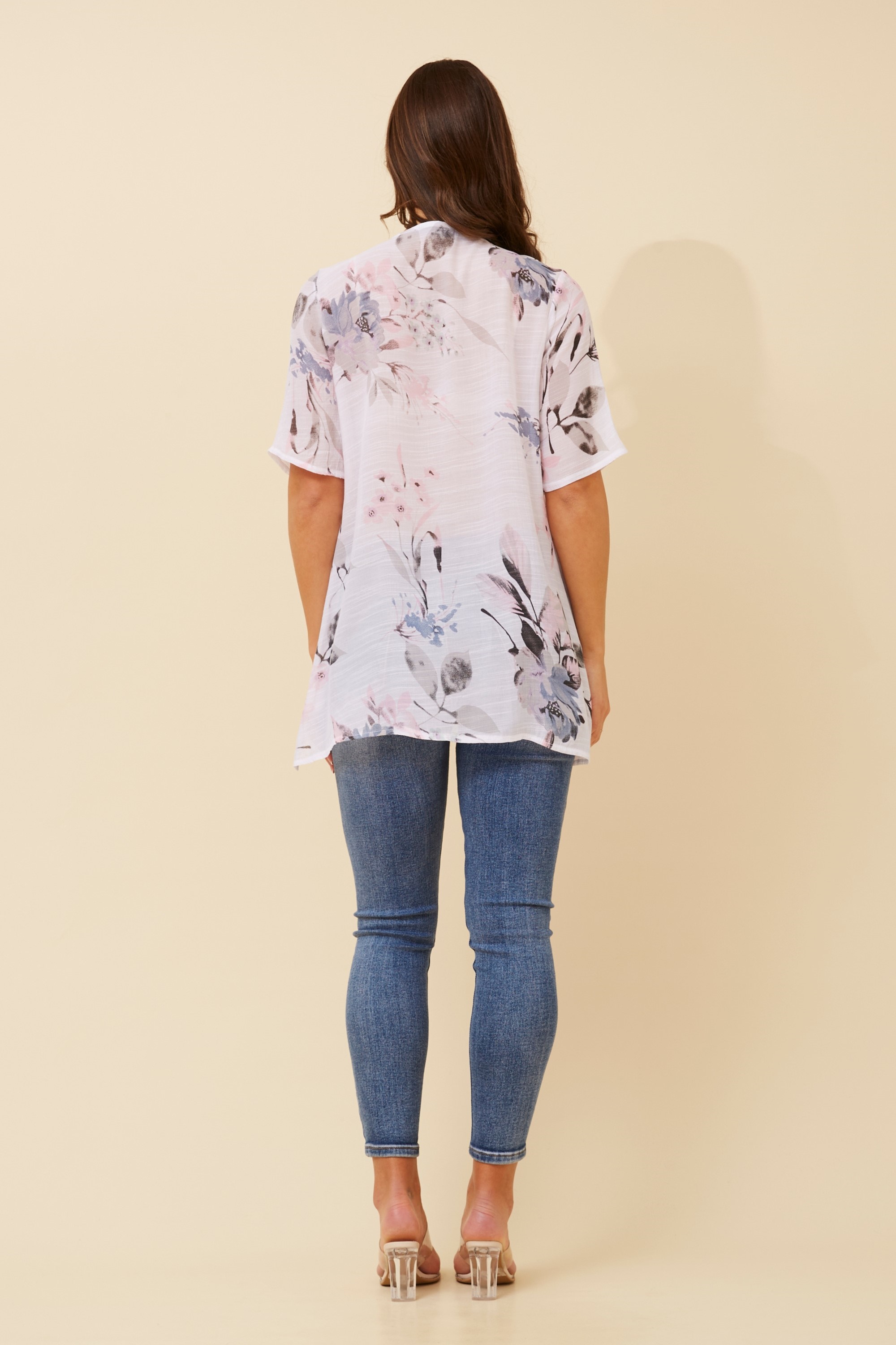 RUTH DOUBLE LAYER FLORAL TOP