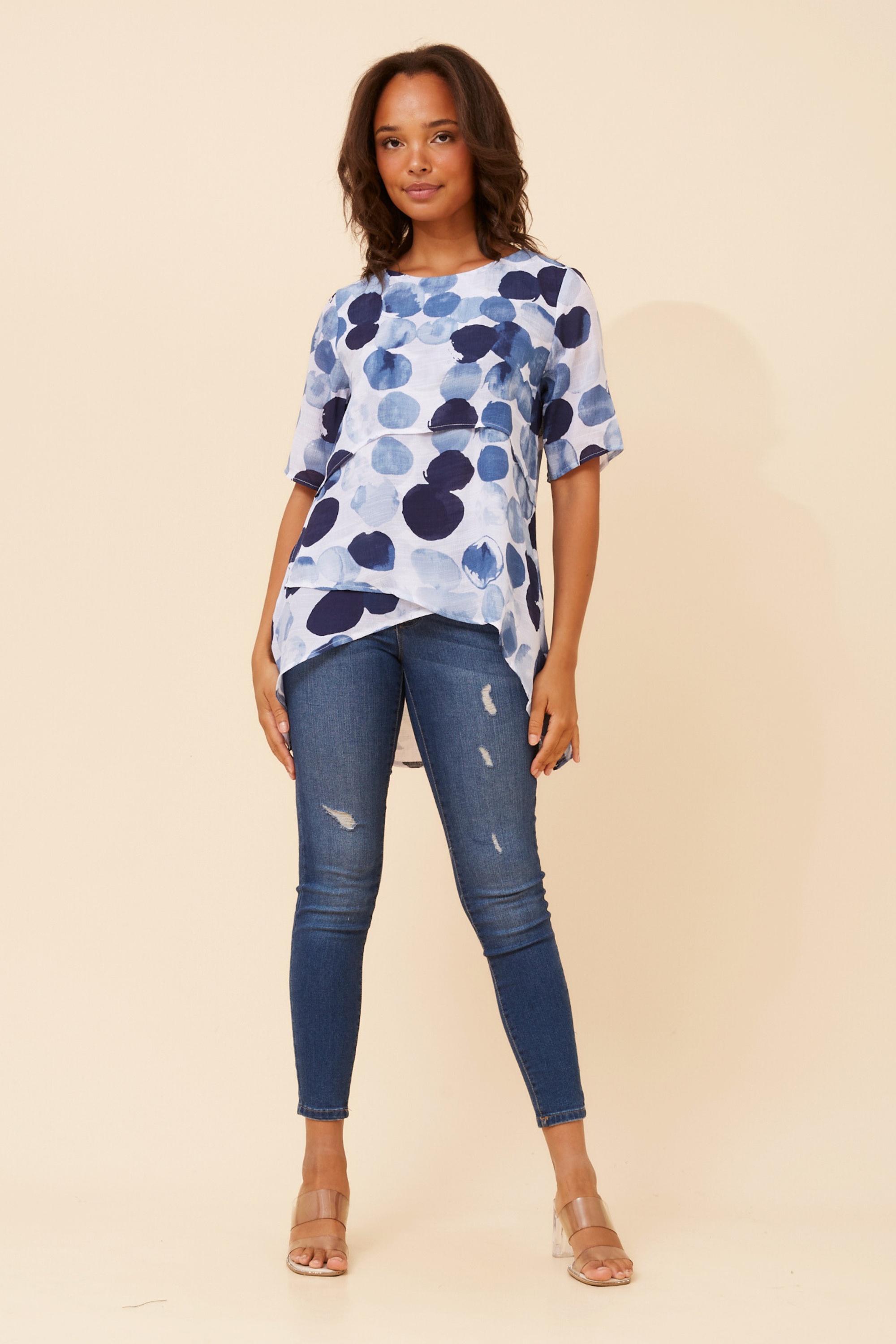 RUTH DOUBLE LAYERED TOP