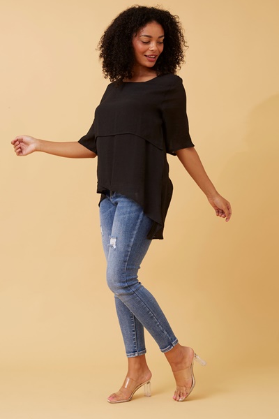 RUTH DOUBLE LAYERED TOP