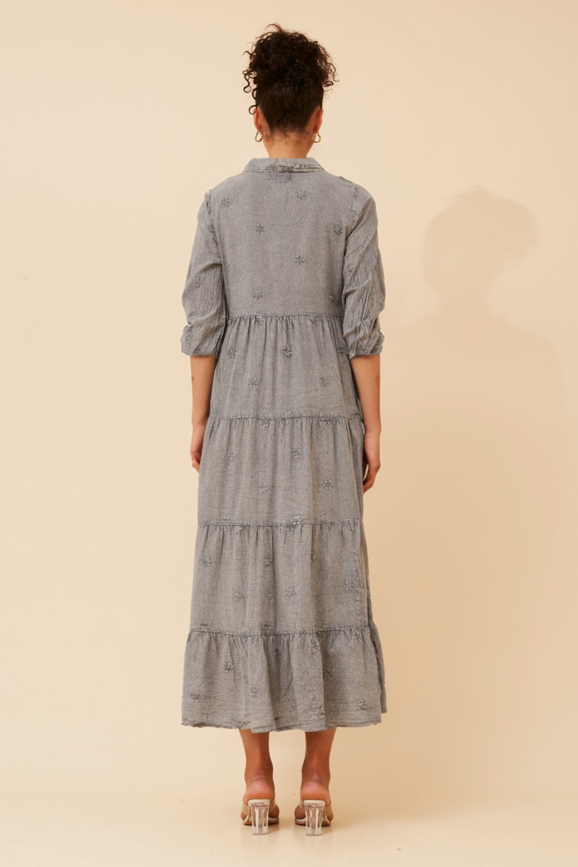 SAISHA EMBROIDERED MAXI DRESS