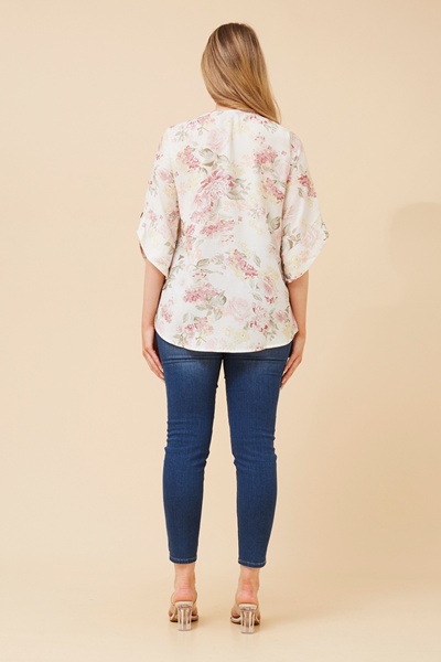 SAMANTHA FLORAL PRINT TOP