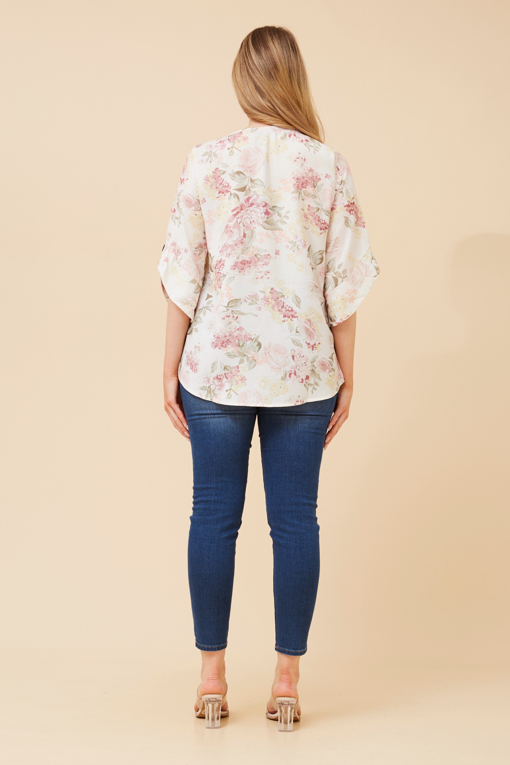 SAMANTHA FLORAL PRINT TOP