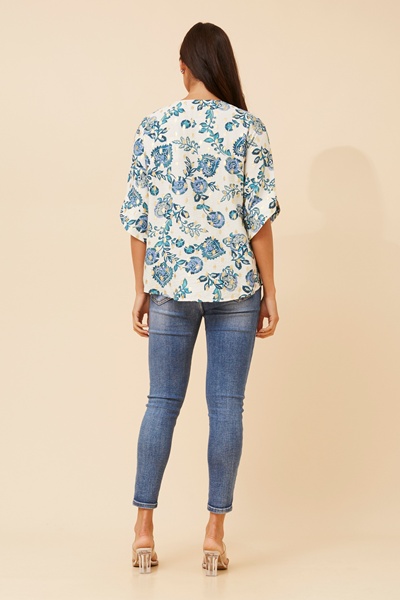 SAMANTHA FLORAL TOP
