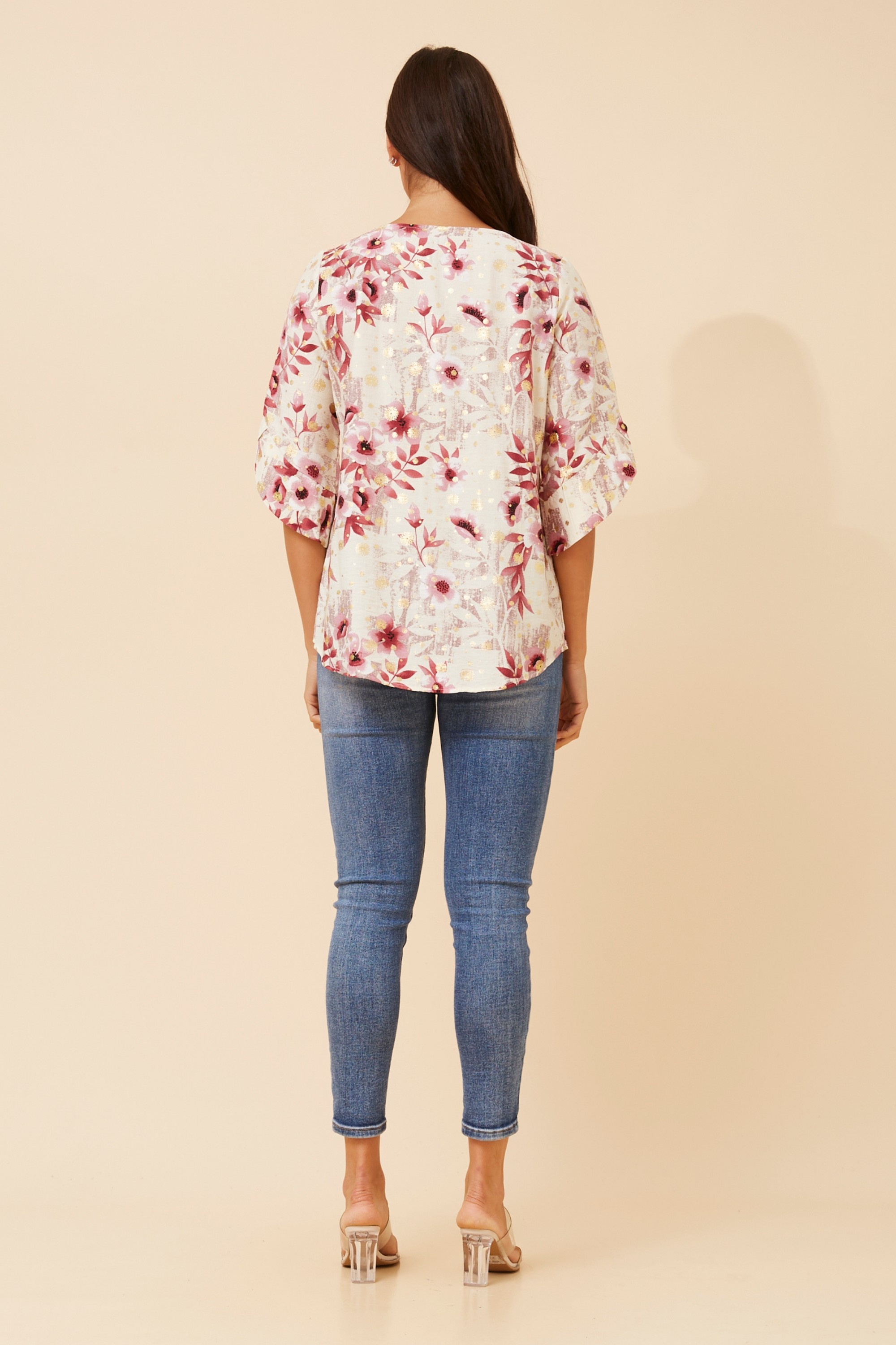 SAMANTHA FLORAL TOP