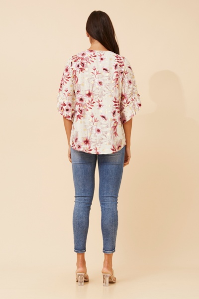 SAMANTHA FLORAL TOP
