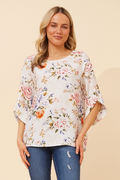 SAMANTHA FLORAL TOP