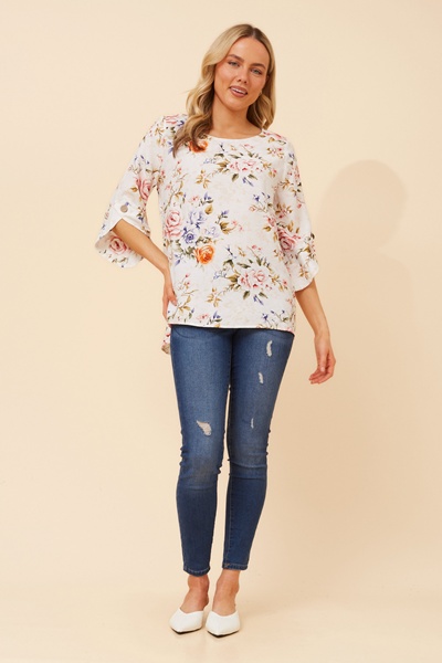 SAMANTHA FLORAL TOP