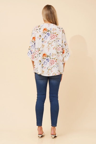 SAMANTHA FLORAL TOP