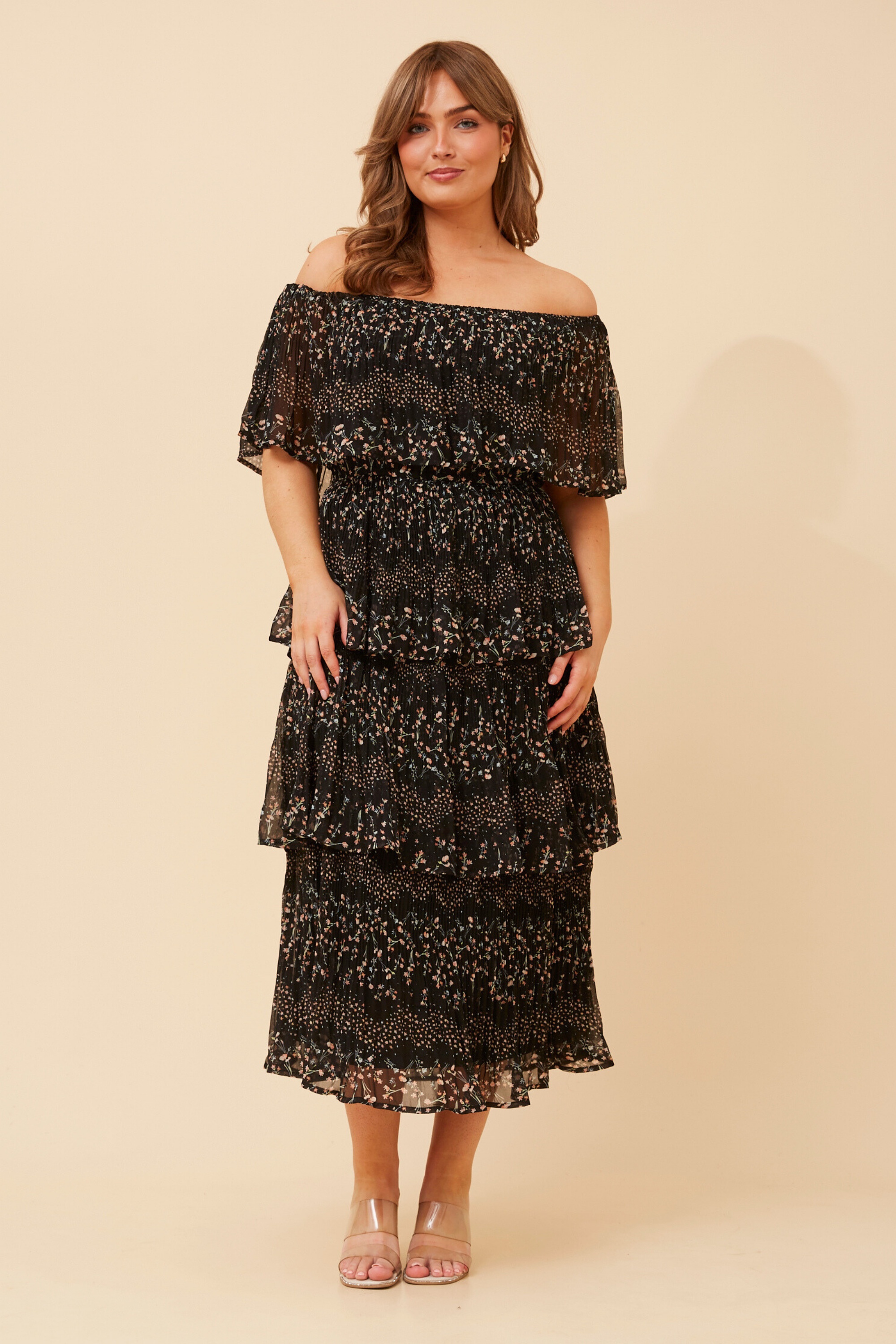 Samara ditsy print midi dress | Buy Online | Femme Connection