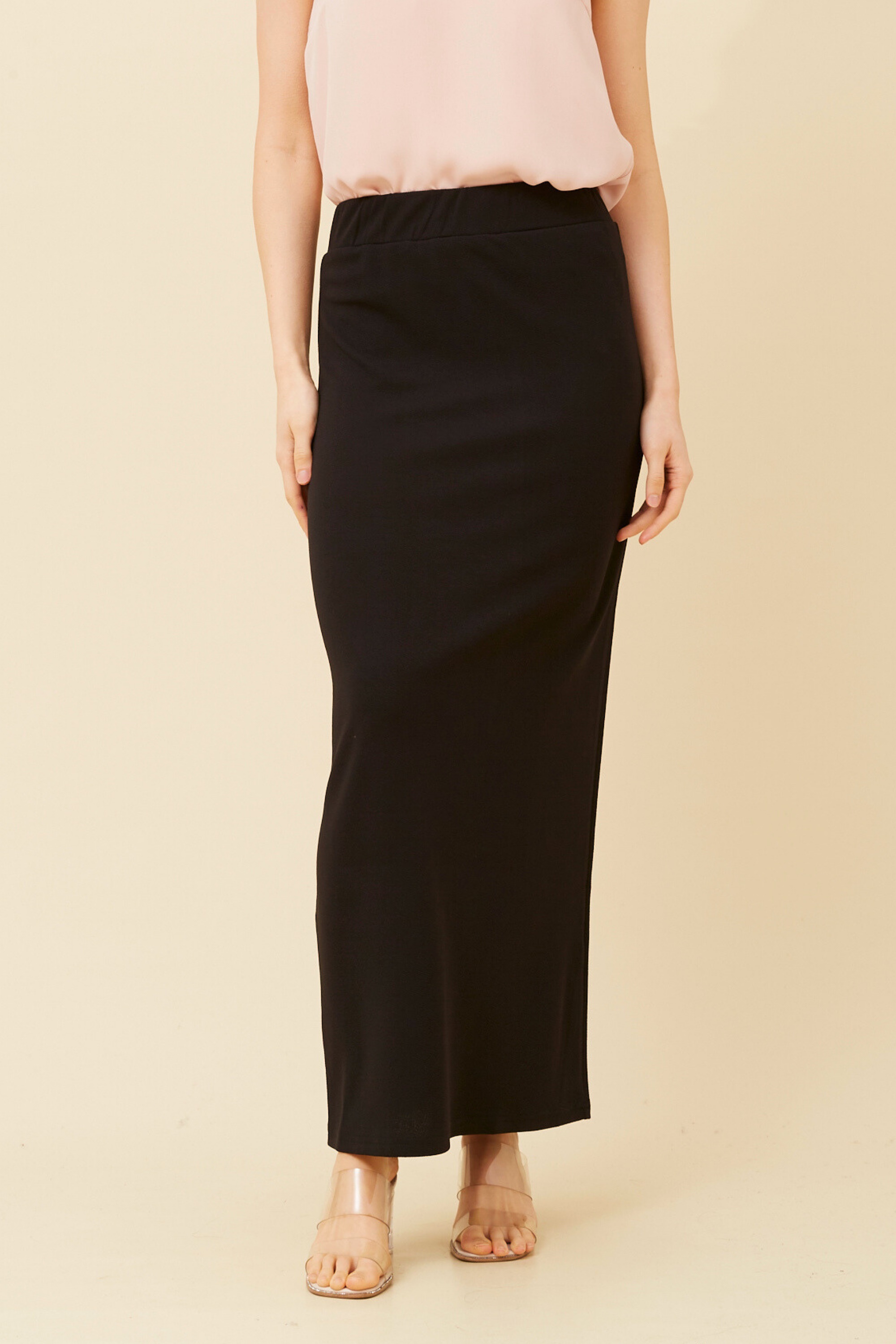 SAMELLA SOLID MAXI SKIRT