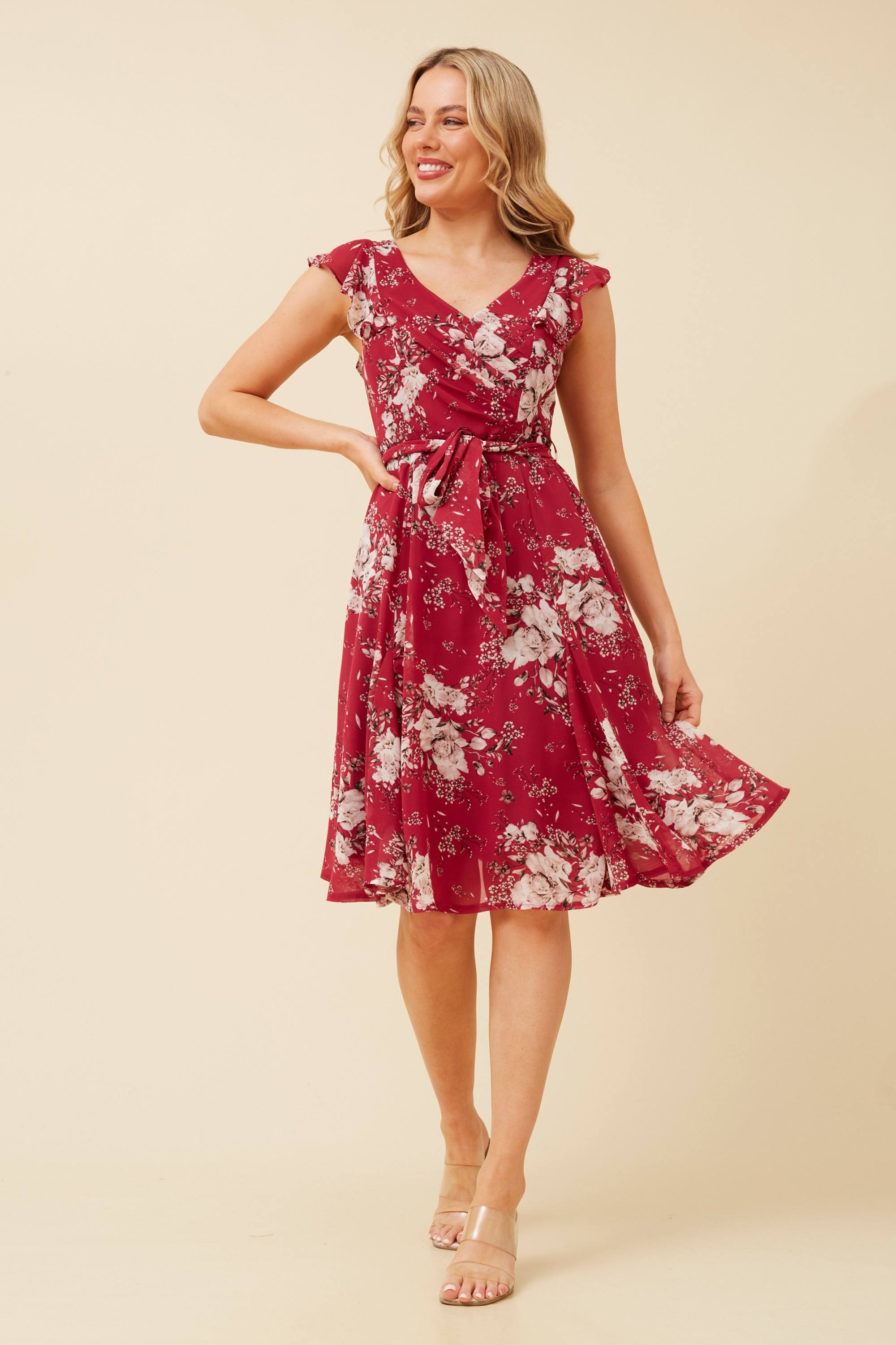 SANDRA FLORAL DRESS