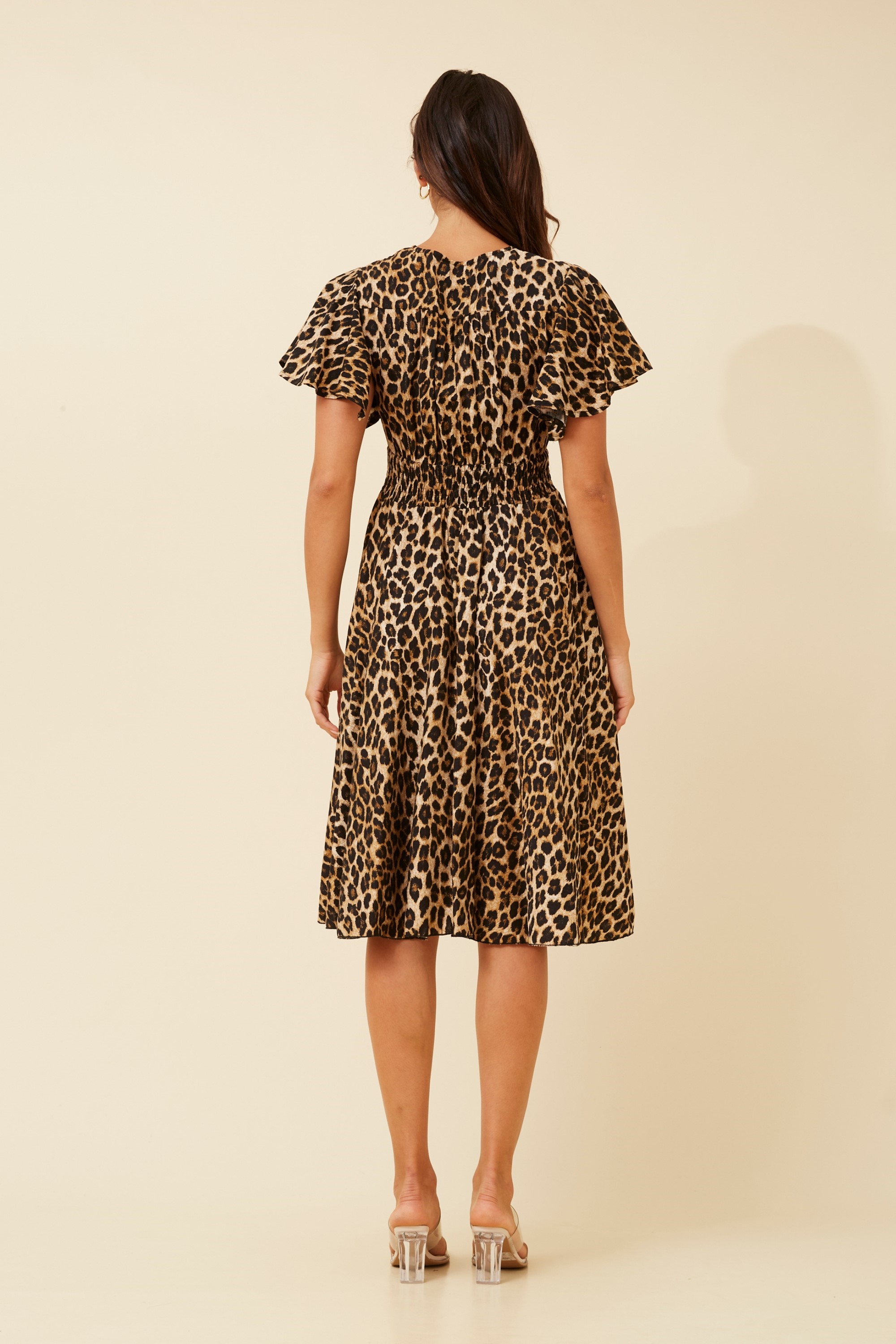 SANDY ANIMAL PRINT DRESS