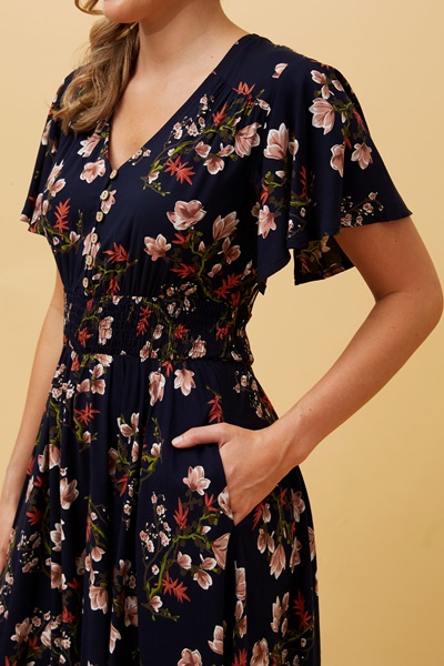 SANDY FLORAL DRESS