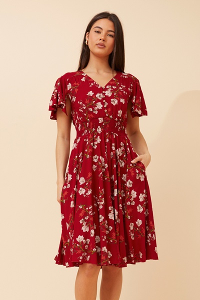 SANDY FLORAL DRESS