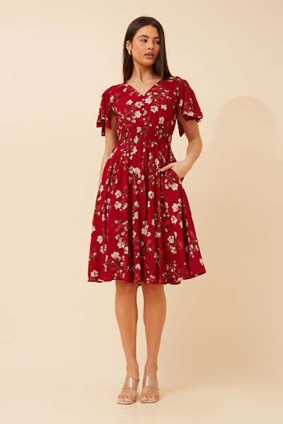 SANDY FLORAL DRESS