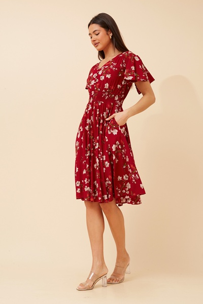 SANDY FLORAL DRESS