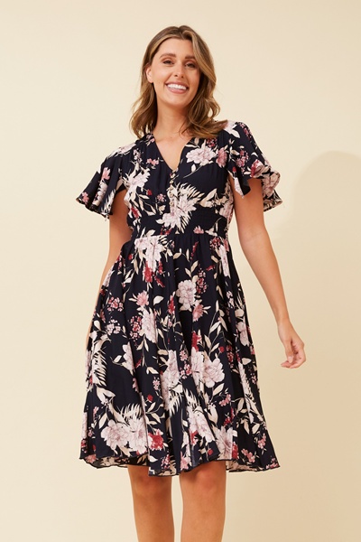 SANDY FLORAL DRESS