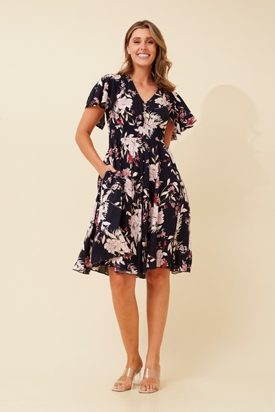SANDY FLORAL DRESS