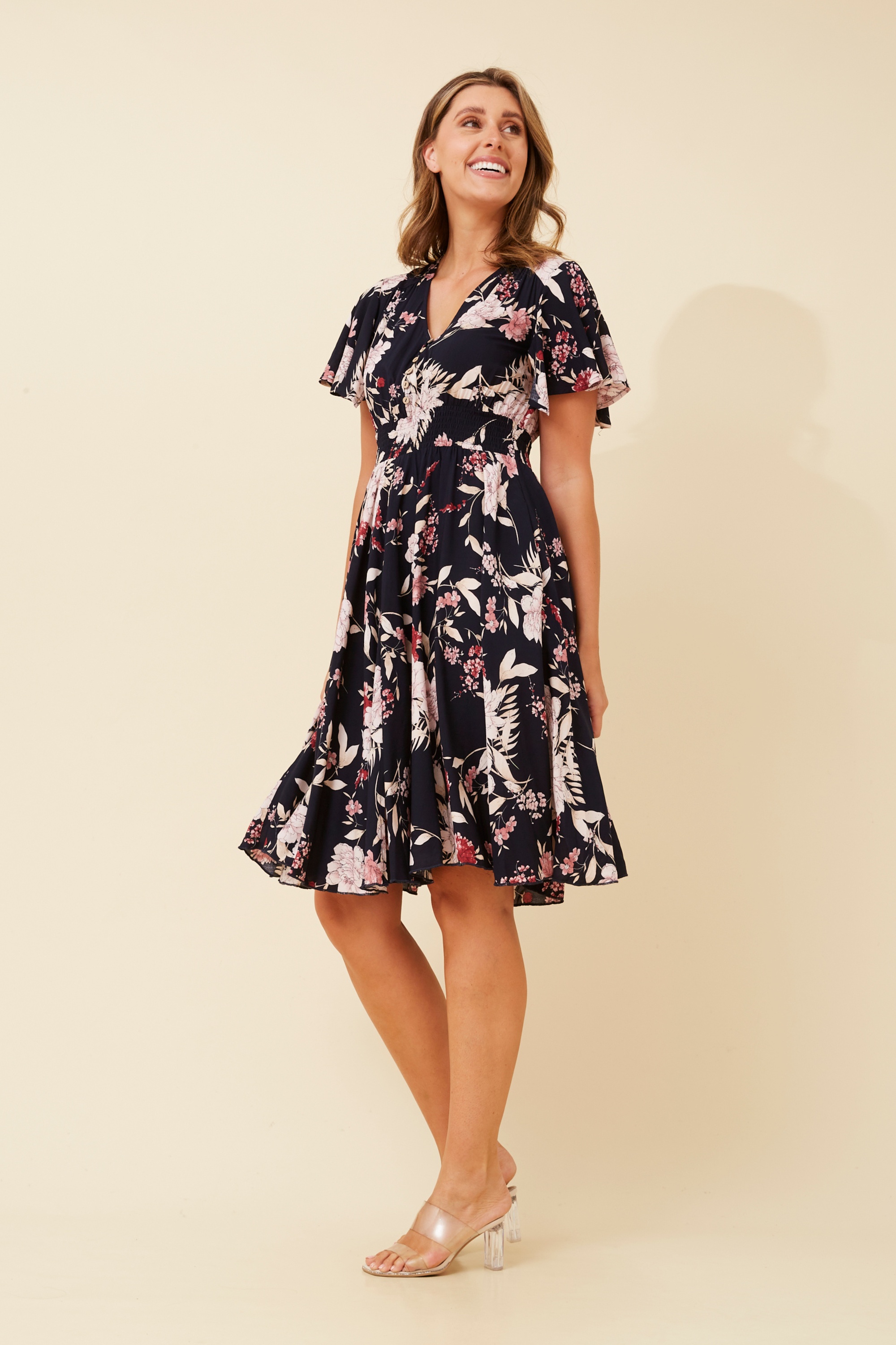 SANDY FLORAL DRESS