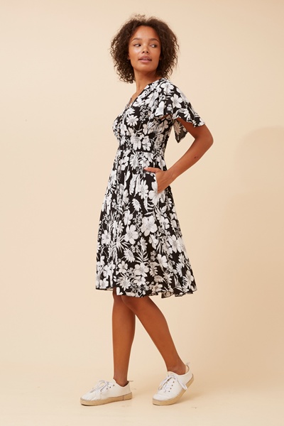 SANDY FLORAL DRESS