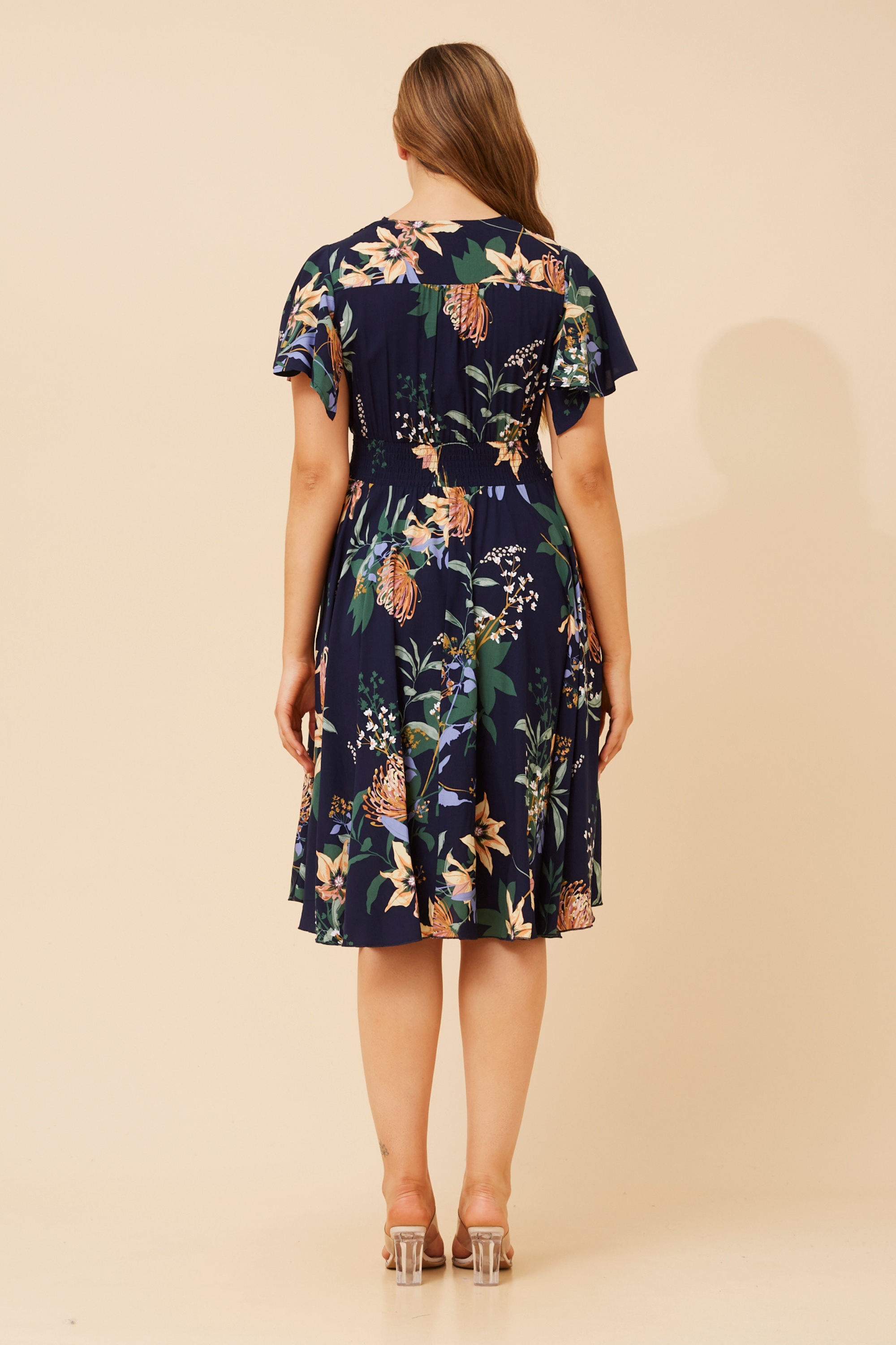 SANDY FLORAL DRESS