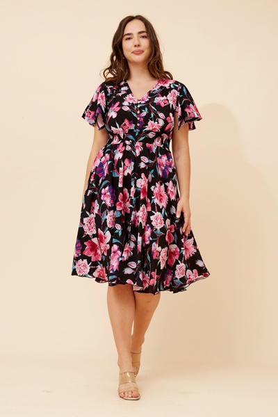 SANDY FLORAL DRESS