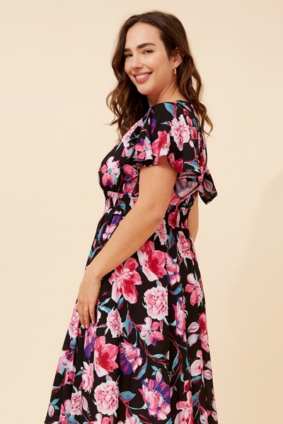 SANDY FLORAL DRESS