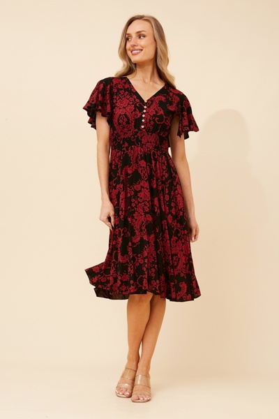 SANDY FLORAL DRESS