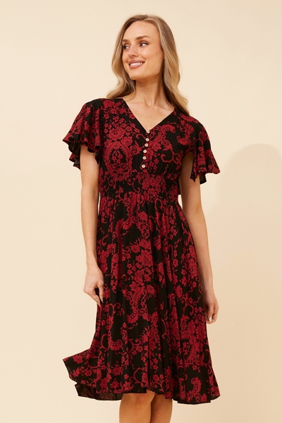 SANDY FLORAL DRESS