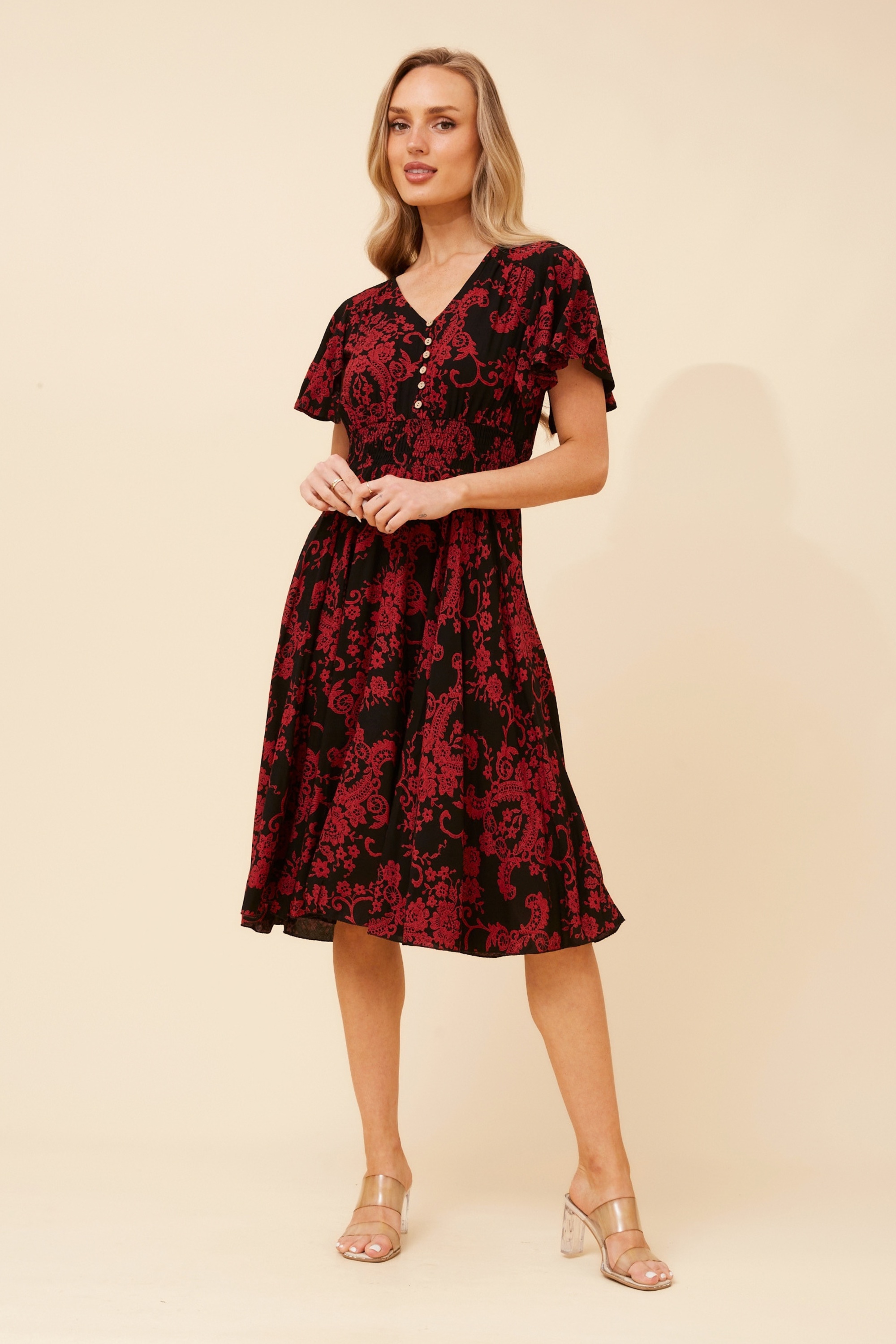 SANDY FLORAL DRESS