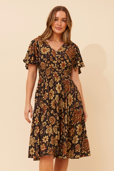 SANDY FLORAL DRESS