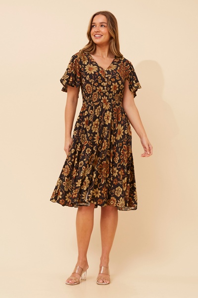 SANDY FLORAL DRESS