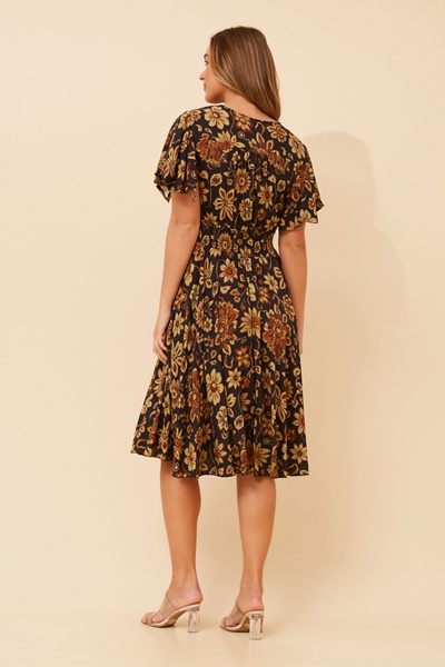 SANDY FLORAL DRESS