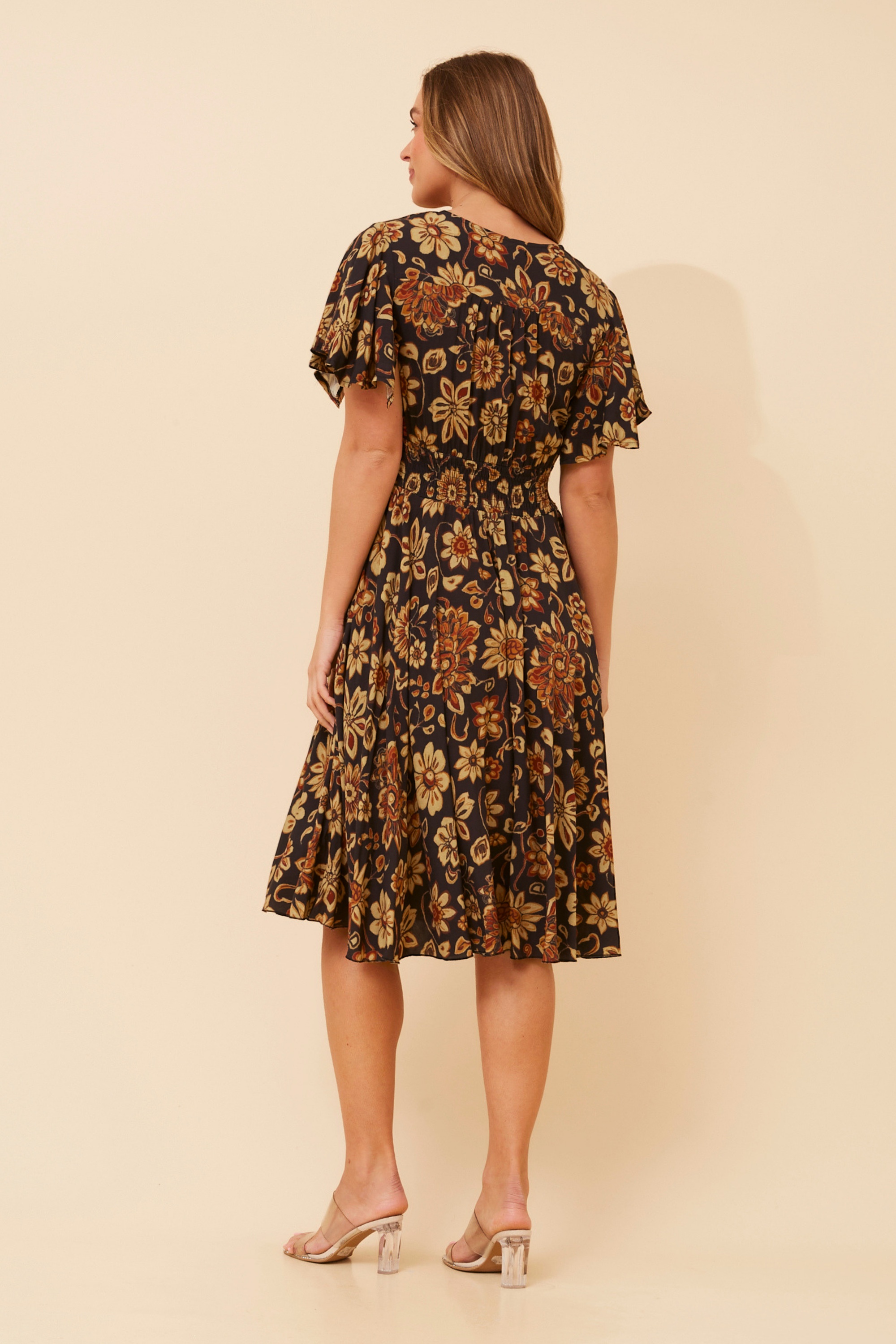 SANDY FLORAL DRESS